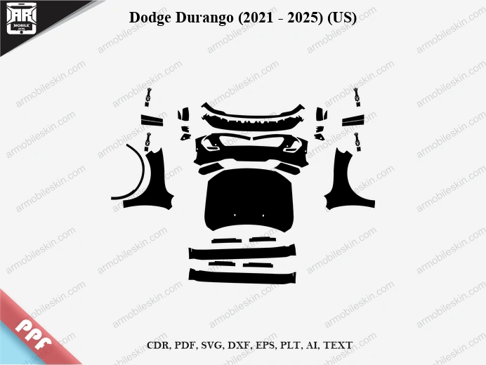 Dodge Durango (2021 – 2025) (US) Car PPF Template