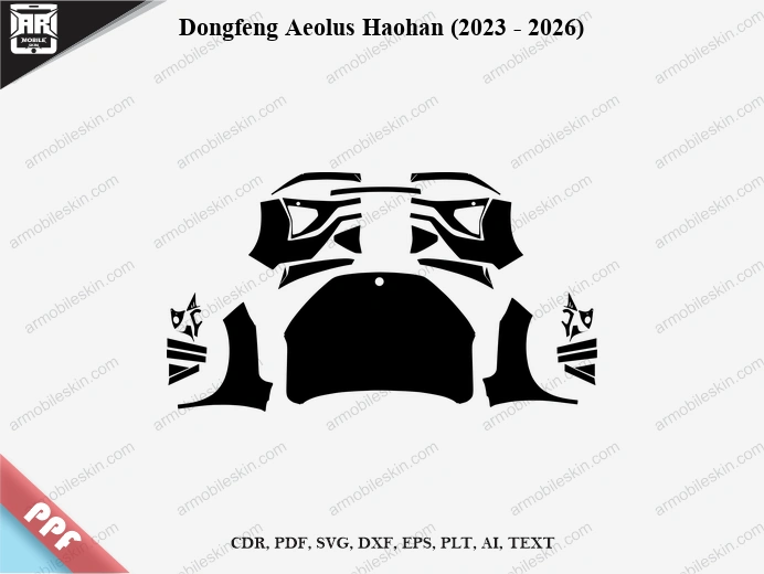 Dongfeng Aeolus Haohan (2023 – 2026) Car PPF Template