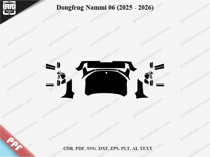 Dongfeng Nammi 06 (2025 – 2026) Car PPF Template