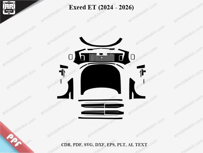 Exeed ET (2024 – 2026) Car PPF Template