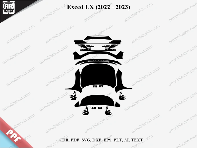 Exeed LX (2022 – 2023) Car PPF Template