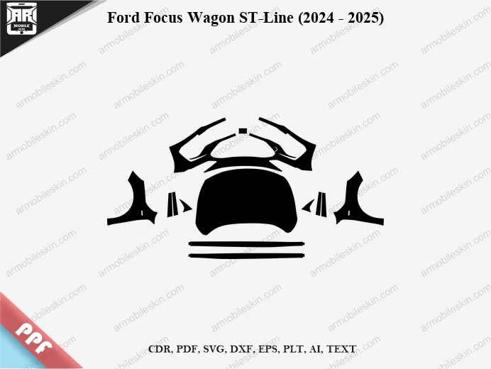 Ford Focus Wagon ST-Line (2024 – 2025) Car PPF Template