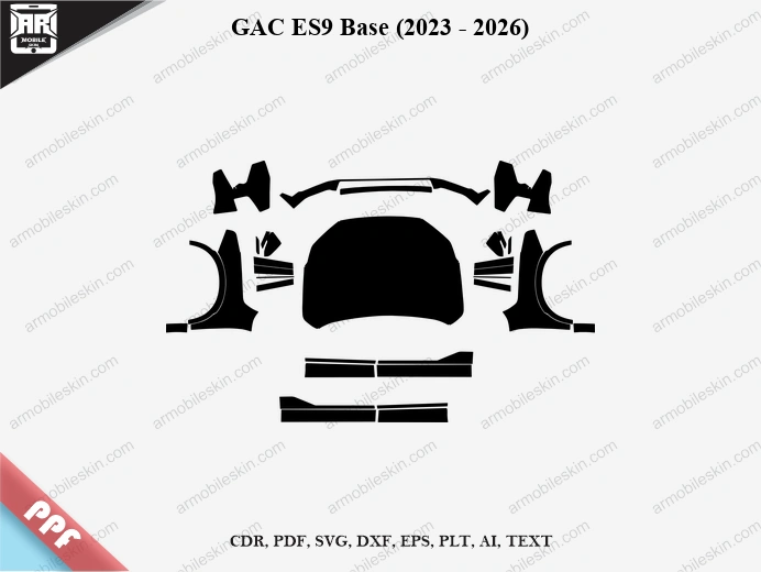 GAC ES9 Base (2023 – 2026) Car PPF Template