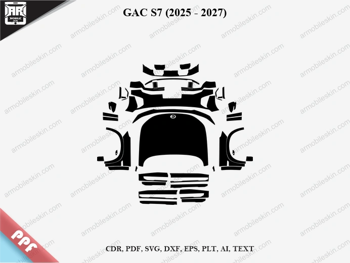 GAC S7 (2025 – 2027) Car PPF Template