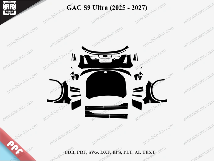 GAC S9 Ultra (2025 – 2027) Car PPF Template