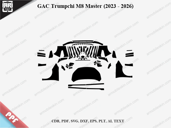 GAC Trumpchi M8 Master (2023 – 2026) Car PPF Template