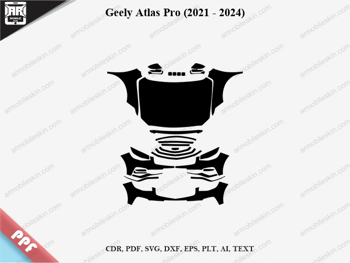 Geely Atlas Pro (2021 – 2024) Car PPF Template