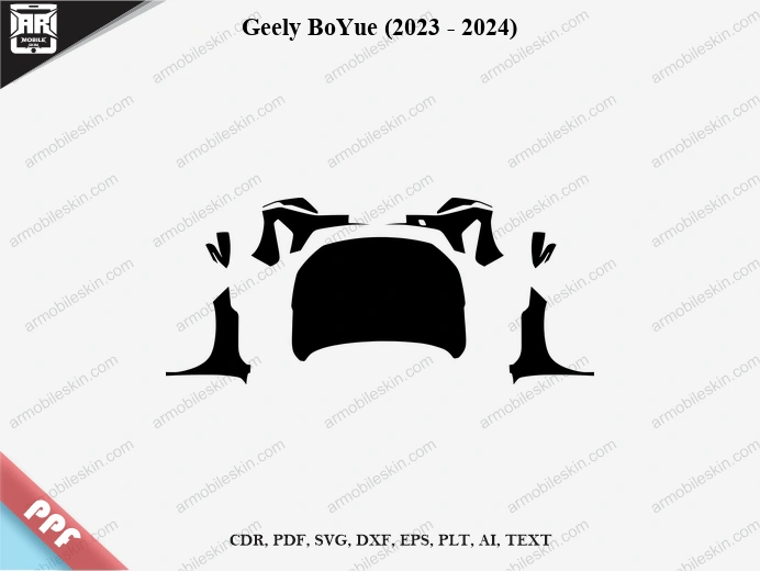Geely BoYue (2023 – 2024) Car PPF Template