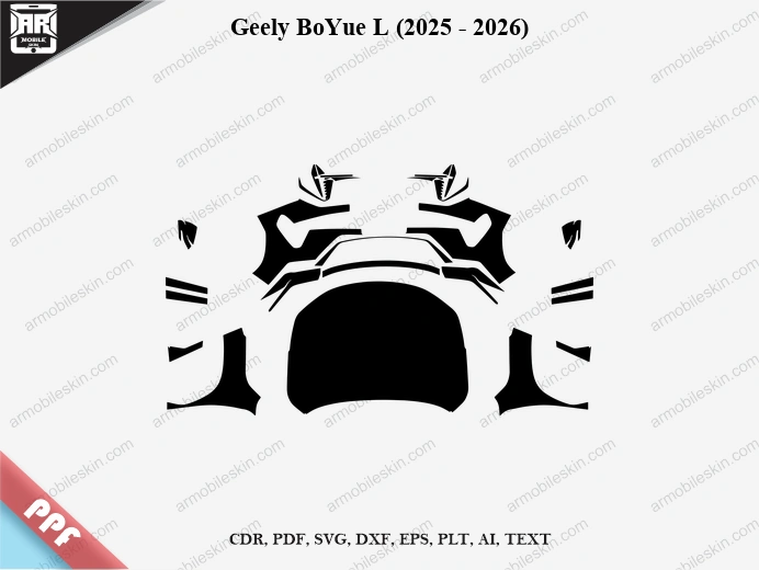 Geely BoYue L (2025 – 2026) Car PPF Template