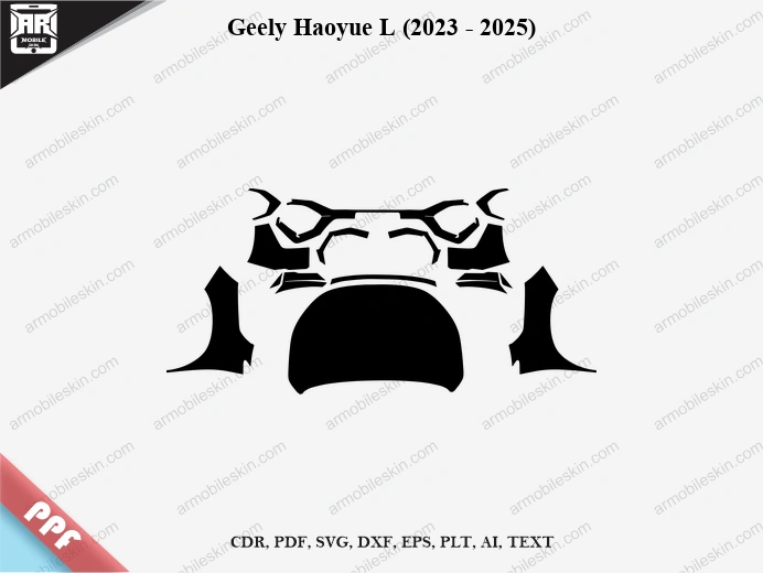 Geely Haoyue L (2023 – 2025) Car PPF Template