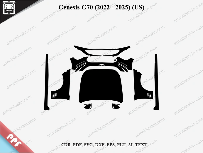 Genesis G70 (2022 – 2025) (US) Car PPF Template