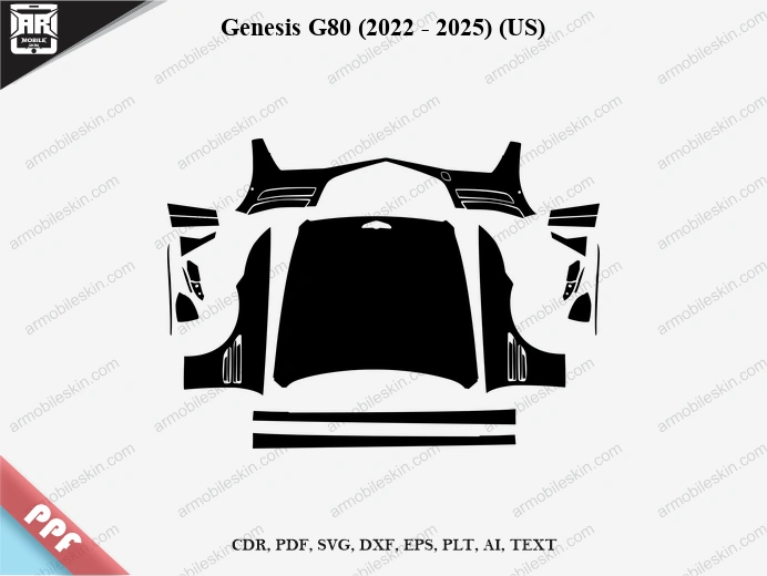 Genesis G80 (2022 – 2025) (US) Car PPF Template