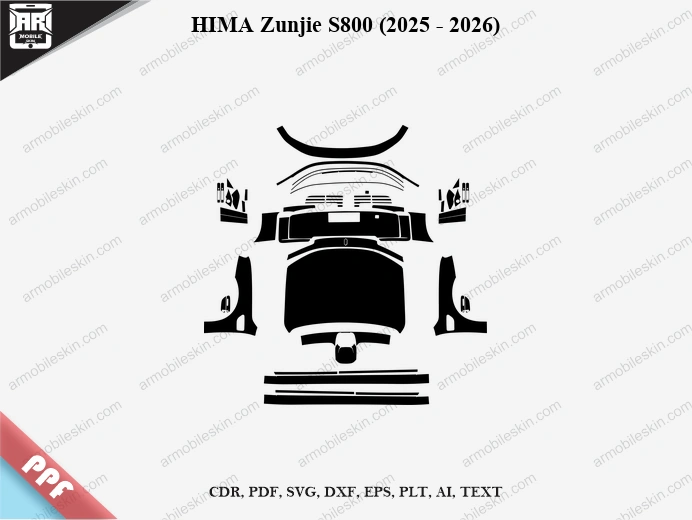 HIMA Zunjie S800 (2025 – 2026) Car PPF Template