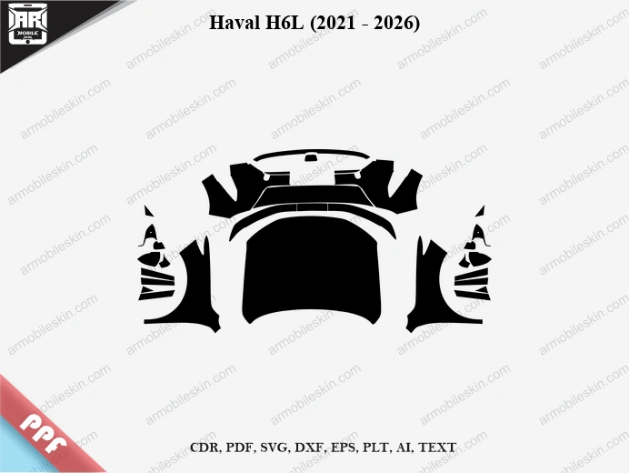 Haval H6L (2021 – 2026) Car PPF Template