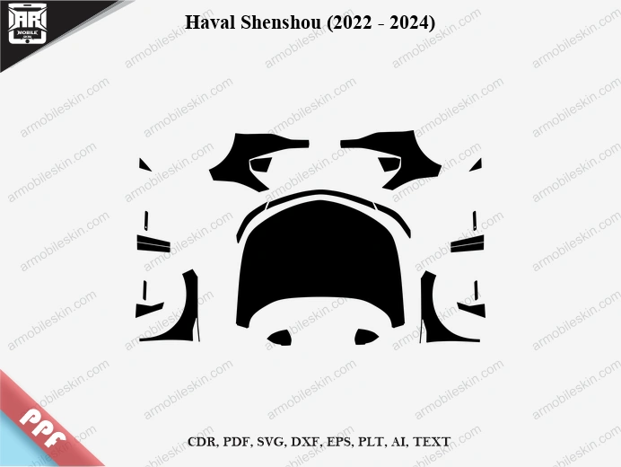 Haval Shenshou (2022 – 2024) Car PPF Template