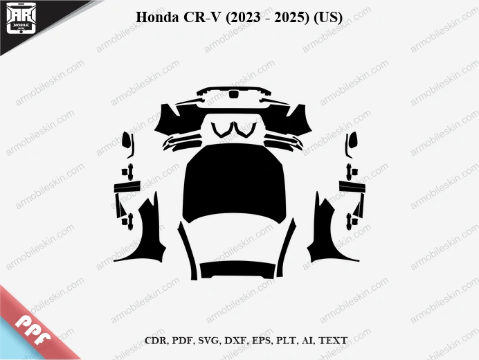 Honda CR-V (2023 – 2025) (US) Car PPF Template