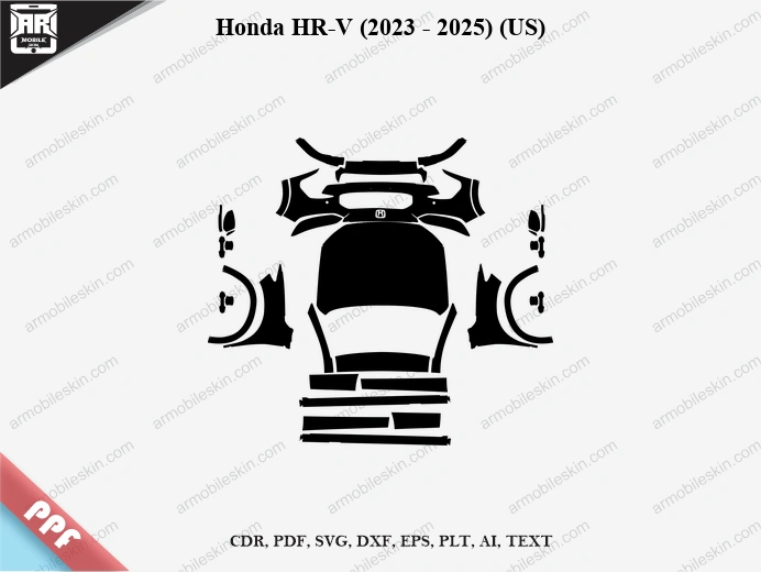 Honda HR-V (2023 – 2025) (US) Car PPF Template