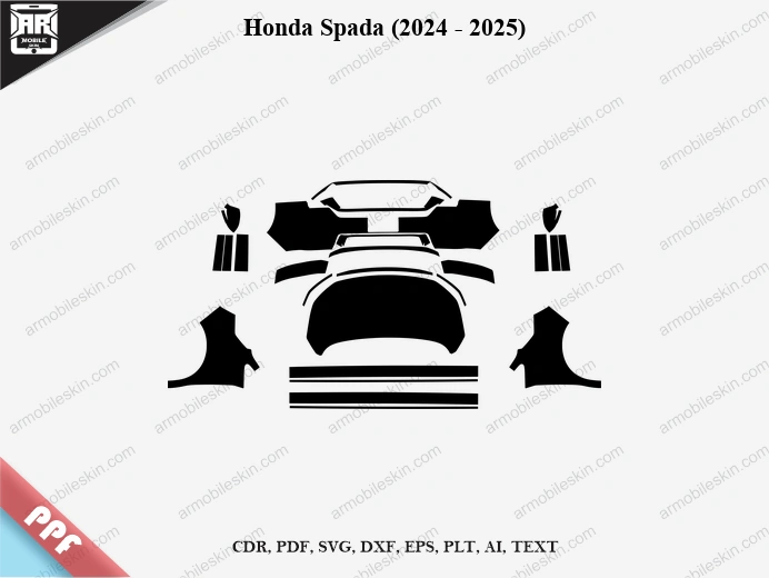 Honda Spada (2024 – 2025) Car PPF Template