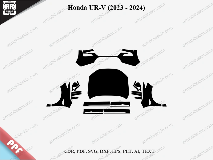Honda UR-V (2023 – 2024) Car PPF Template