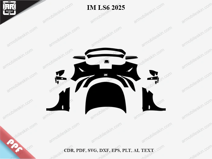 IM LS6 2025 Car PPF Template