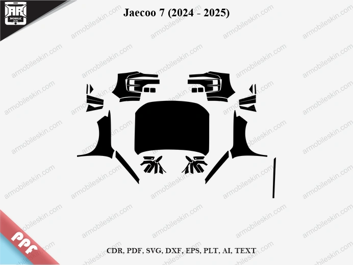 Jaecoo 7 (2024 – 2025) Car PPF Template