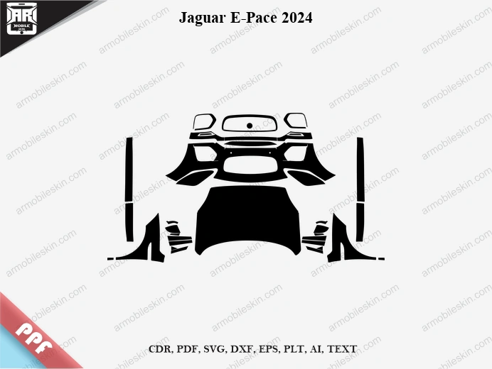 Jaguar E-Pace 2024 Car PPF Template