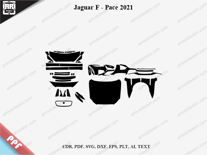Jaguar F – Pace 2021 Car PPF Template