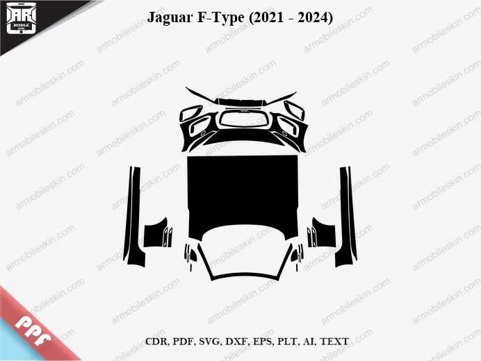 Jaguar F-Type (2021 – 2024) Car PPF Template