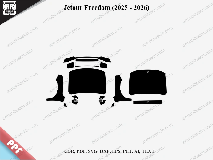 Jetour Freedom (2025 – 2026) Car PPF Template