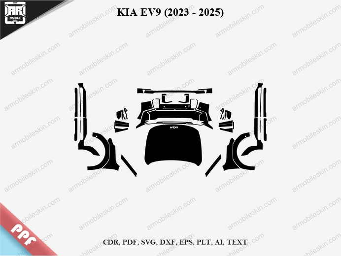 KIA EV9 (2023 – 2025) Car PPF Template