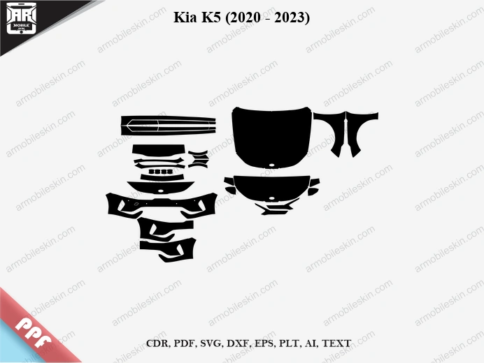 Kia K5 (2020 – 2023) Car PPF Template