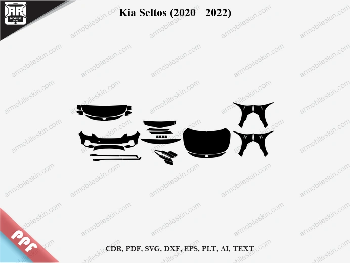 Kia Seltos (2020 – 2022) Car PPF Template