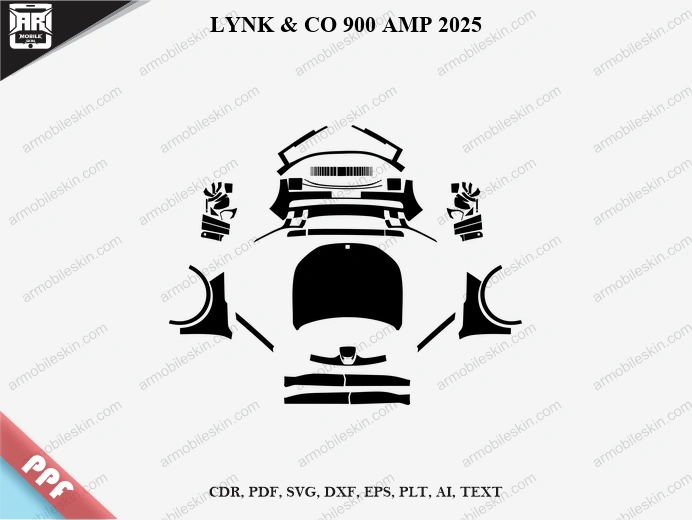 LYNK & CO 900 AMP 2025 Car PPF Template