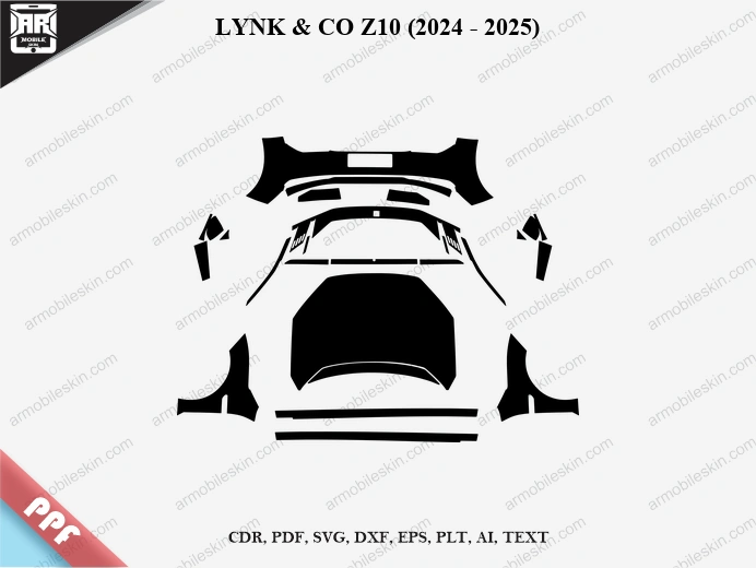 LYNK & CO Z10 (2024 – 2025) Car PPF Template