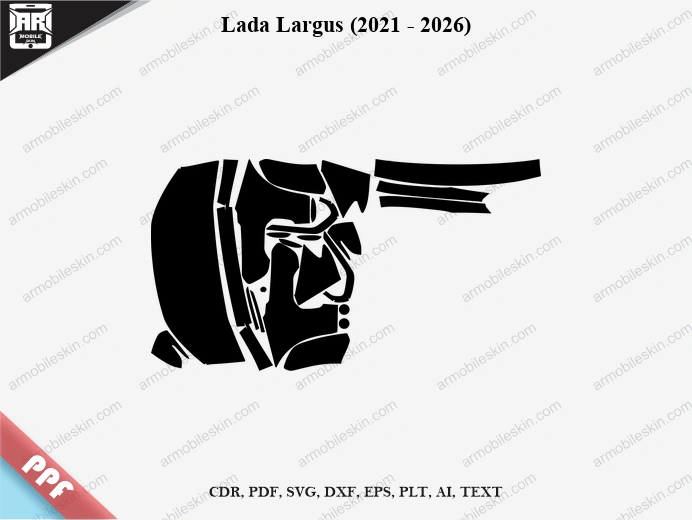 Lada Largus (2021 – 2026) Car PPF Template