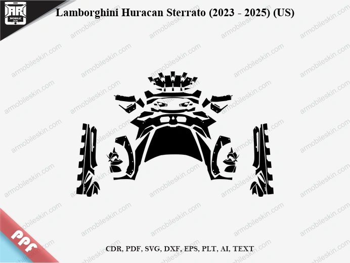 Lamborghini Huracan Sterrato (2023 – 2025) (US) Car PPF Template