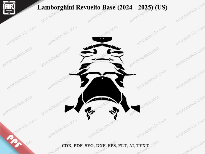 Lamborghini Revuelto Base (2024 – 2025) (US) Car PPF Template