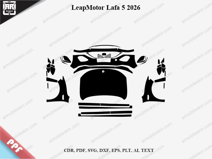 LeapMotor Lafa 5 2026 Car PPF Template