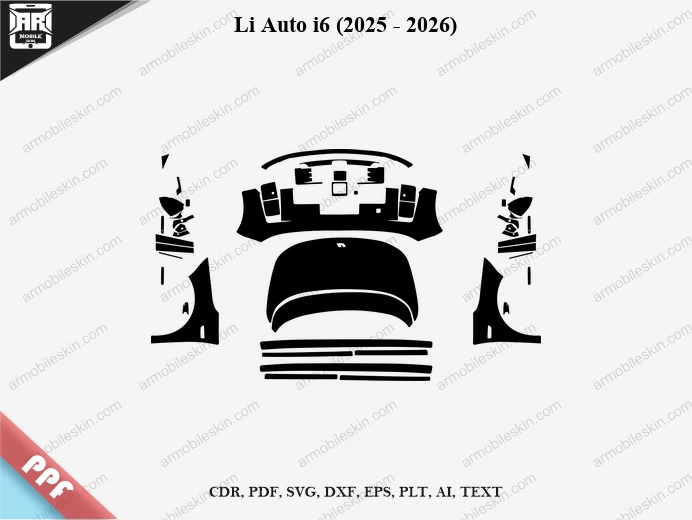 Li Auto i6 (2025 – 2026) Car PPF Template