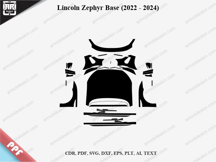 Lincoln Zephyr Base (2022 – 2024) Car PPF Template
