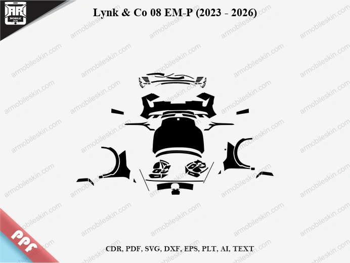 Lynk & Co 08 EM-P (2023 – 2026) Car PPF Template