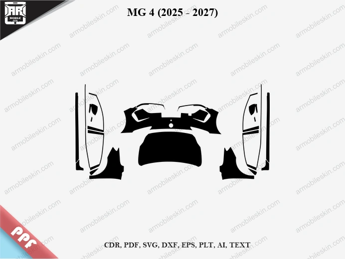 MG 4 (2025 – 2027) Car PPF Template