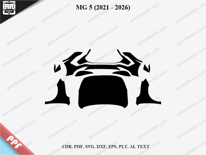 MG 5 (2021 – 2026) Car PPF Template