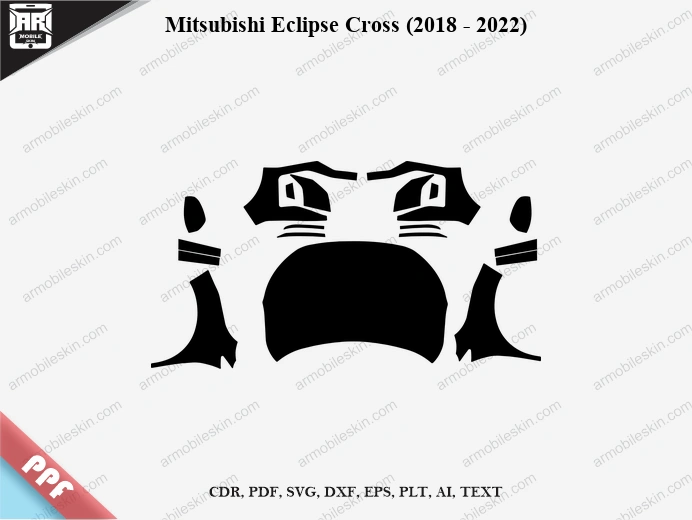 Mitsubishi Eclipse Cross (2018 – 2022) Car PPF Template