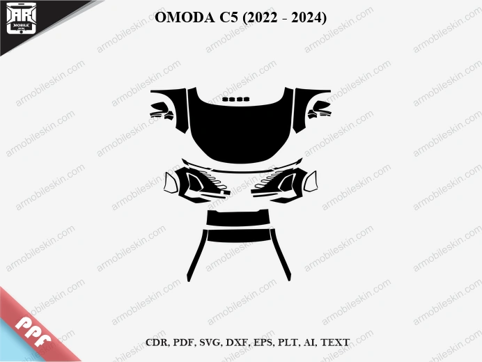 OMODA C5 (2022 – 2024) Car PPF Template
