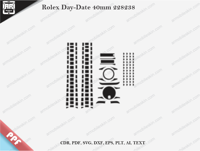 Rolex Day-Date 40mm 228238 PPF Template