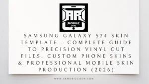 Read more about the article Samsung Galaxy S24 Skin Template – Complete Guide to Precision Vinyl Cut Files, Custom Phone Skins & Professional Mobile Skin Production (2026)