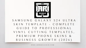 Read more about the article Samsung Galaxy S24 Ultra Skin Template – Complete Guide to Professional Vinyl Cutting Templates, Premium Phone Skins & Business Growth (2026)