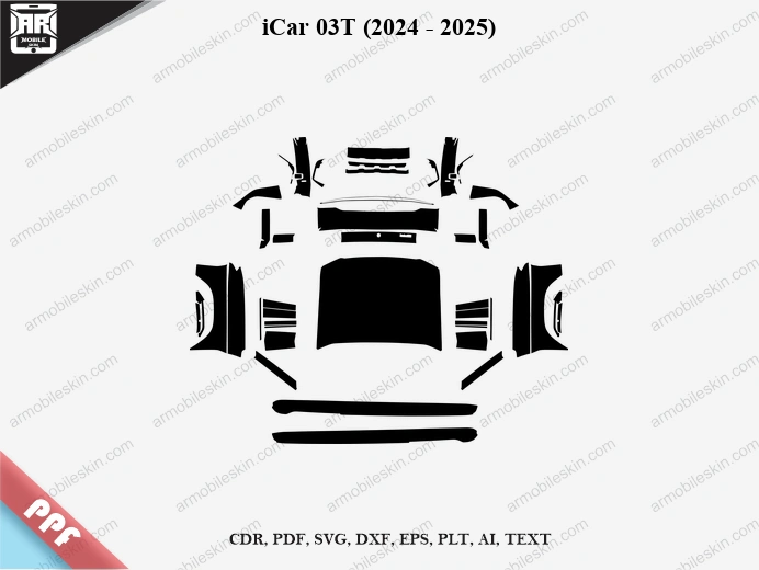 iCar 03T (2024 – 2025) Car PPF Template