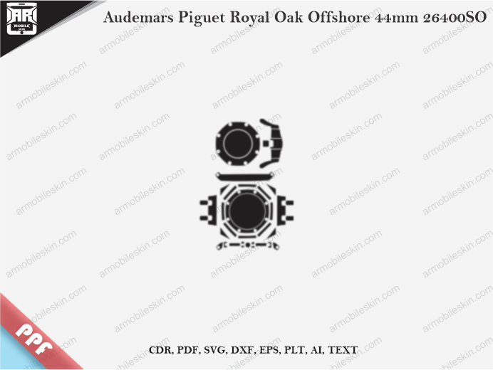 Audemars Piguet Royal Oak Offshore 44mm 26400SO PPF Cut Template